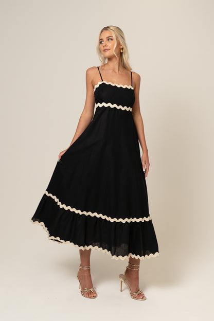 Millie Ric-Rac Summer Maxi Dress
